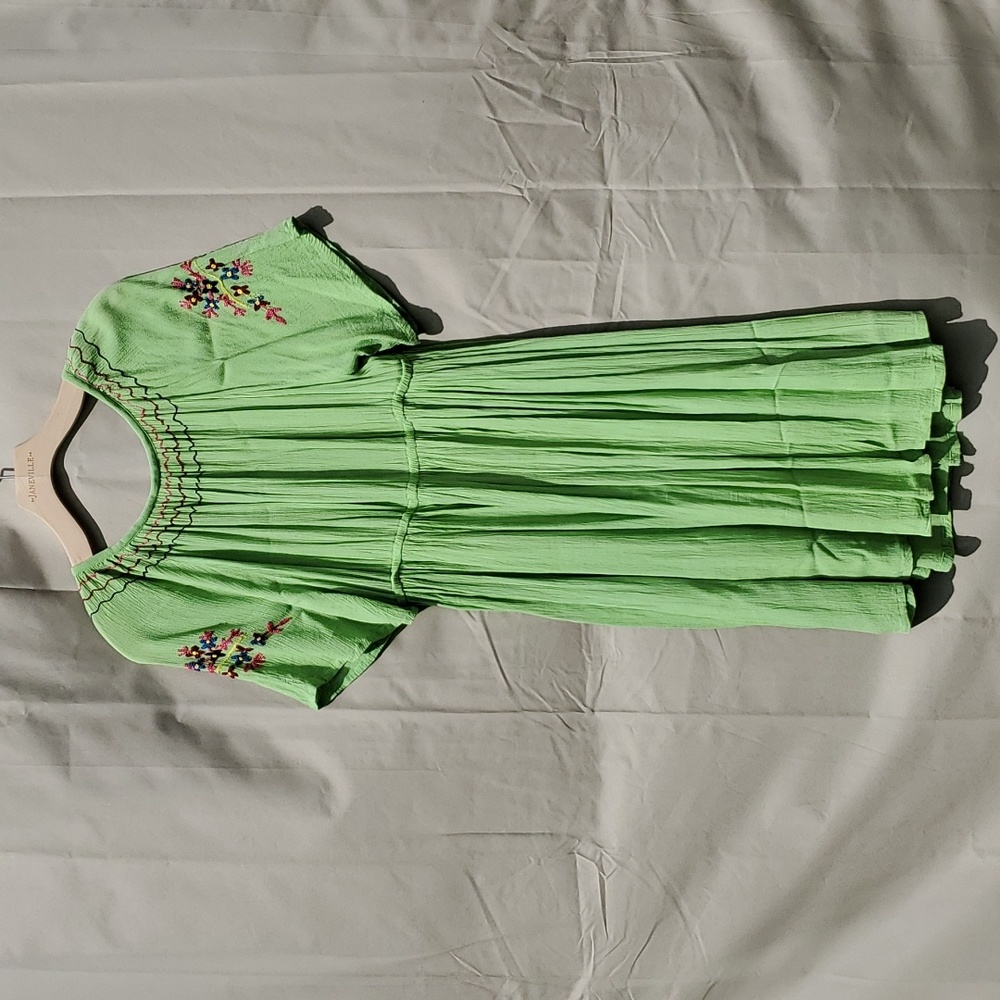 Spring Fresh Embroidered Dress - Picture 4 of 4